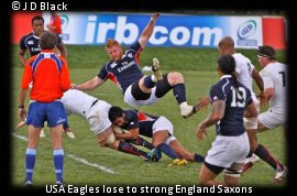 USA vs England Saxons
